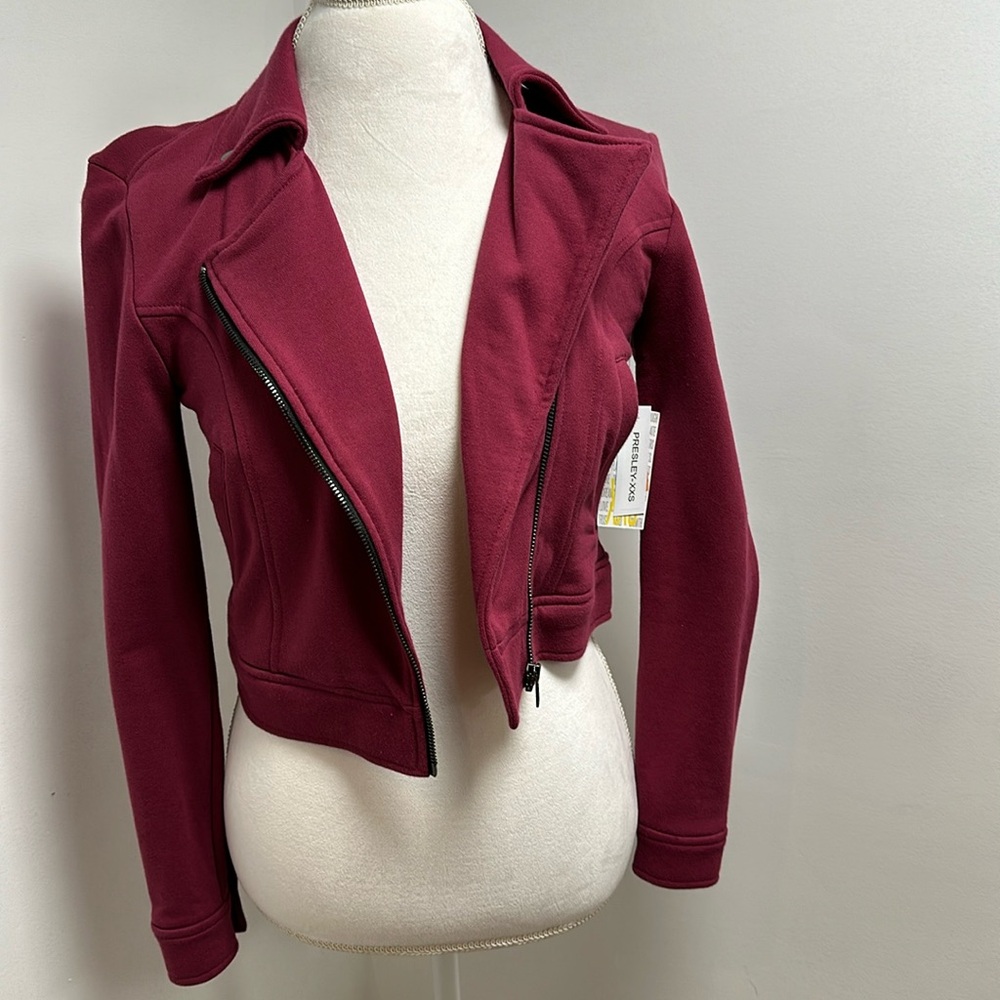 LuLaRoe Presley Moto Jacket